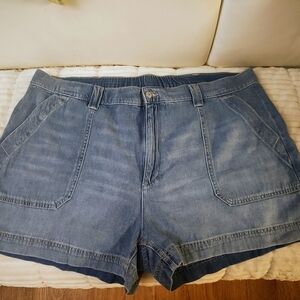Old Navy Light Blue Jean Shorts for Women